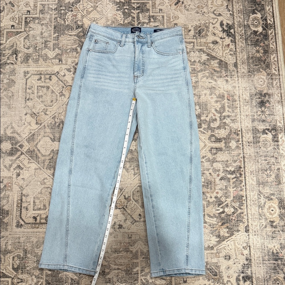 Light Blue Scoop Denim Jeans